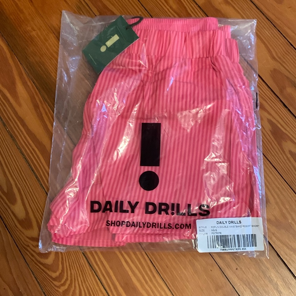 Daily drills poplin shorts